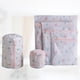 thumbnail image 5 of Juego de 5 bolsas de lavandería con cremallera para el hogar, ideales para guardar ropa interior, sujetadores, lencería y bragas (fondo de árbol)., 5 of 7