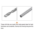 thumbnail image 4 of Unique Bargains 20pack Extra Long Drill Bits, 0.8mm HSS Drill Bit with High Speed Steel 80mm Length for Metal Wood Plastic, 4 of 4