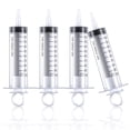 thumbnail image 1 of EASTIN 4 Pack 100 ml Plastic Syringes  Dispensing Multiple Uses Measuring Syringe Tools  Measuring Liquids, 1 of 7