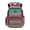 Aztec Tribal Floral, variant on HELLHERO Fire Wolf Roar Kids Backpack with Large Capacity Multi-Pockets Book Bag, Featherweight 17 pollici School Bag for Back to School Elementary School Middle School
