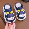 thumbnail image 2 of REDARER Toddler Kids Bunny 3D Cartoon Closed Toe Sandals Non- First Walker Shoes for Girls Summer,6, 2 of 7