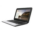 thumbnail image 3 of Restored HP Chromebook 11 G4 Intel Celeron N2840 X2 2.16GHz 4GB 16GB SSD 11.6" SKIN, Gray (Refurbished), 3 of 4