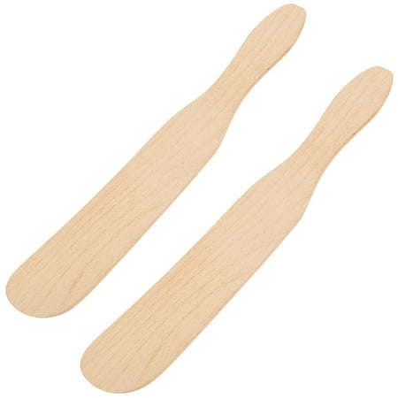 

2 Pcs Butter Spatula Jam Peanut Portable Spreader Scraper Cake Convenient Honey