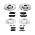 thumbnail image 3 of PowerStop Front and Rear Z23 Evolution Sport Carbon-Fiber Ceramic Brake Pad and Drilled & Slotted Rotor Kit Fits: INFINITI NISSAN Select Models K2706, 3 of 10
