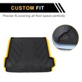 thumbnail image 3 of Unique Bargains Cargo Liner Trunk Mat Trunk Cargo Luggage Boot Tray Mat for BMW X5 5 Seats 2014-2018 Black TPE 1 Pc Flat Face Diamond Pattern Rear Anti-Slip, 3 of 7