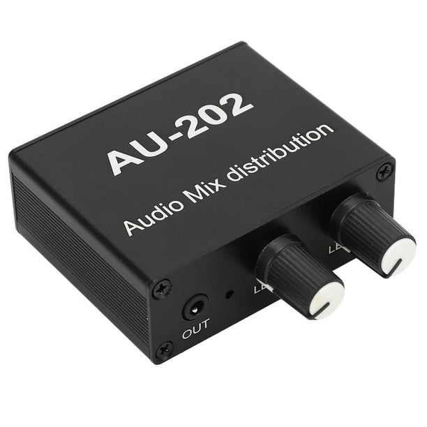 Amplificador de audio, mezclador estéreo Distribuidor de audio Amplificador de mezcla de audio Distribuidor mixto de audio estéreo hecho a medida para la perfección
