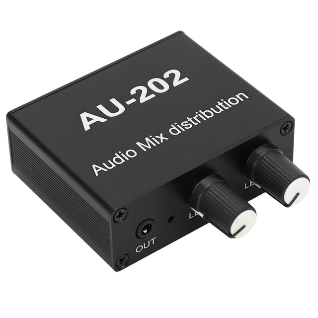 Amplificador de audio, mezclador estéreo Distribuidor de audio Amplificador de mezcla de audio Distribuidor mixto de audio estéreo hecho a medida para la perfección