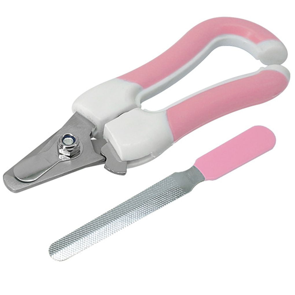 Pet Safety Claw Nail Scissors Cutter Dogs Cats Clippers Trimmer Pet  Grooming with Nail Toe File