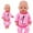 B, variant on Aonerit Reborn Doll Clothes for 18 inch Baby Dolls, Dolls Clothes Outfit Accessories Set, Newborn Girl & Boy Pretend Play Gift for Toddlers