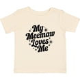 thumbnail image 3 of Inktastic My Meemaw Loves Me Grandchild Quote Boys or Girls Baby T-Shirt, 3 of 5