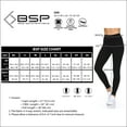 thumbnail image 4 of BSP Women's Active High Waist 7/8 Legging With Pockets And Mesh, 4 of 6