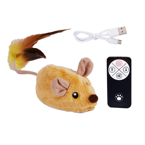 Juguete Interactivo Eléctrico para Gatos jinwen Amarillo