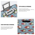thumbnail image 3 of Gukieu Snowflake Christmas gnome Print Suitcase Protective Cover, Elastic Zipper Buckle Suitcase Protective Cover, Suitable for Travel, Business Trip-Small, 3 of 7