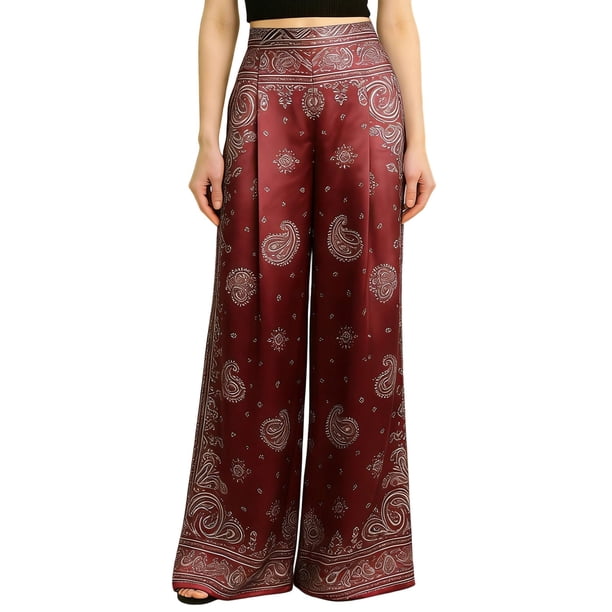 Traje de Mujer Casual sin Mangas Cordón Elástico de Longitud Regular Impreso para las Vacaciones de Primavera Y Verano