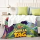 thumbnail image 4 of Gorilla Tag VR anti-pilling, suave, ligera, esponjosa y acogedora de lujo para hogar y cocina – Perfecta para niños y adultos,120X180cm, 4 of 6
