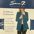 thumbnail image 4 of Seven7 Women's Super Soft Cozy Chenille Cardigan Sweater (Antique White, XL), 4 of 4