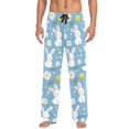 thumbnail image 7 of FORMRS Mens Pajama Pants with Pockets Cotton Sleepwear Lounge Bottoms Sizes S-2XL, Cartoon Easter Bunnies, 7 of 7