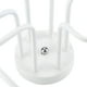thumbnail image 3 of Portalámparas de techo Industrial Simple de 6 cabezales, accesorios para el hogar de construcción de hierro resistente (blanco), 3 of 8