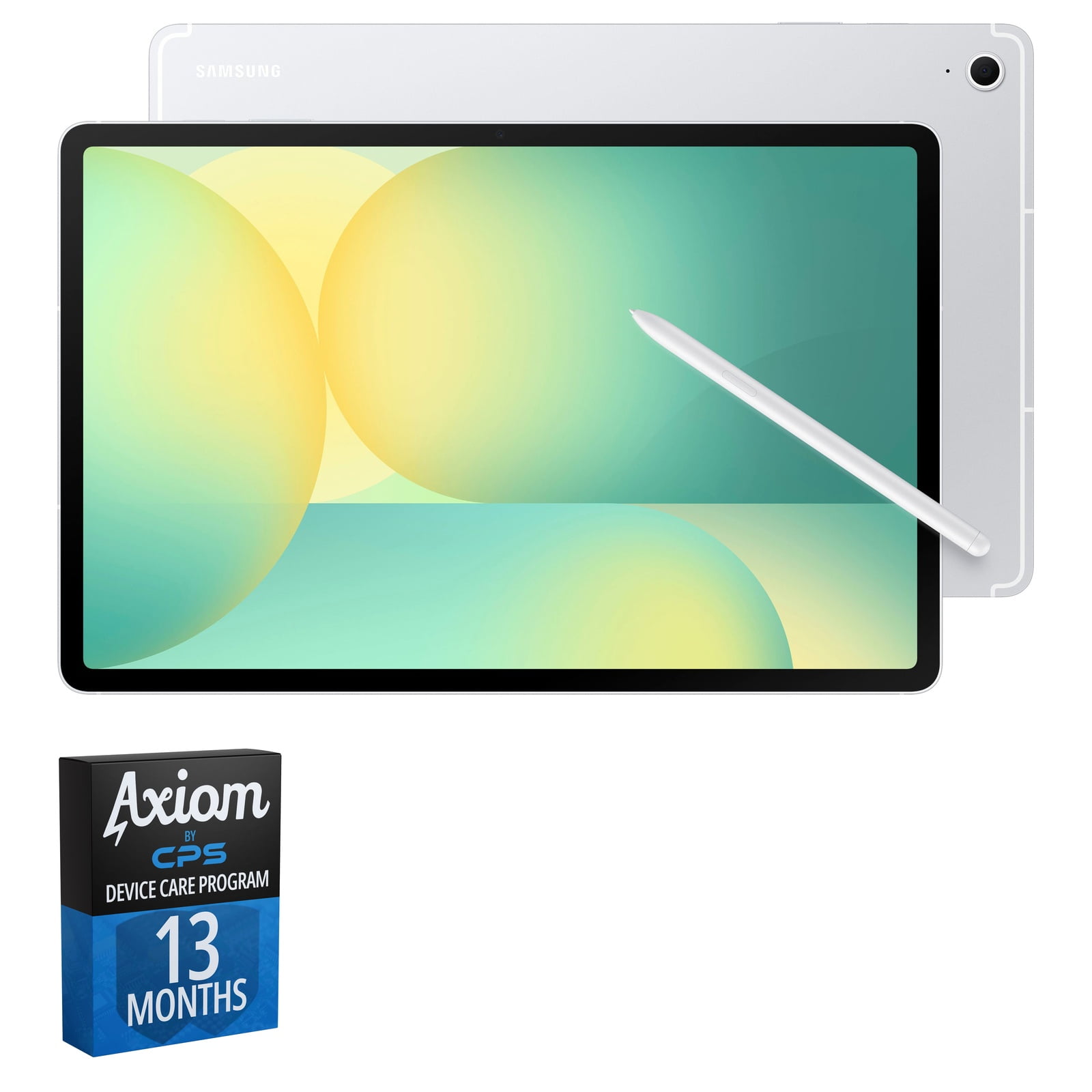 Samsung Galaxy Tab S10 FE+ 13.1" Tablet, 128GB, Silver + 13-Month Axiom Care
