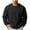 Black1, variant on Men Crewneck Sweatshirts Athletic Workout Sweat Shirt Casual Loose Long Sleeve Pullover Tops for Mens
