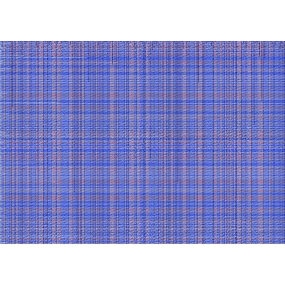 Ahgly Company Indoor Rectangle Patterned Sky Blue Dress Blue Area Rugs, 3' x 5'