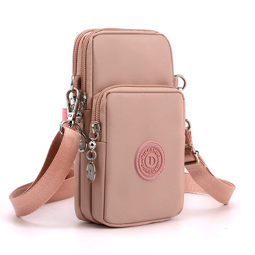 JANKS Women Small Crossbody Bags Nylon Over Shoulder Purses Zipper Closure Travel Purse Roomy Design for Phone and Essentials with Adjustable Strap