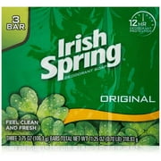 Irish Spring Aloe Bar Deodorant Soap, Feeling Clean & Fresh, 3 ct, 2-Pack