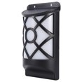 thumbnail image 3 of Lámpara de pared con diseño de llamas, alimentada por energía solar para jardines y césped, lámpara LED impermeable para exteriores, 3 of 8