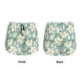 thumbnail image 5 of Picia Lilies Flowers Pattern Women's 2 in 1 Athletic Running Shorts High Waisted Workout Casual Gym Sweat Shorts with Comfy Liner Zipper Pockets-XX-Large, 5 of 9