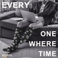 thumbnail image 5 of 6 Pairs Halloween Compression Socks for Women & Men Circulation 15-20 mmHg - Better Blood Flow, Swelling , Best Support for Medical, Running, Nursing, 5 of 7