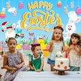 thumbnail image 4 of Lksixu Easter Decorations Easter Backdrops Holiday Party Decorations Banners Photo Shoots Scene Set Up Easter Ornaments Spring Decor for Party Holiday, 4 of 6