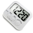 thumbnail image 1 of Temporizador de cocina digital, pantalla grande con fuente grande, temporizador de cocción posterior magnético, alarma fuerte, soporte, operación fácil, blanco (batería incluida) Zhivalor SNFLD1526, 1 of 4