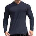 thumbnail image 2 of pstuiky camisetas de manga larga para hombre, Sudadera con capucha fina de manga larga para hombre, para fitness, exteriores, correr, otoño, transpirable y de secado rápido l, 2 of 4