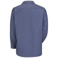 thumbnail image 3 of Red Kap Men's Long Sleeve Industrial Stripe Work Shirt, 3 of 4
