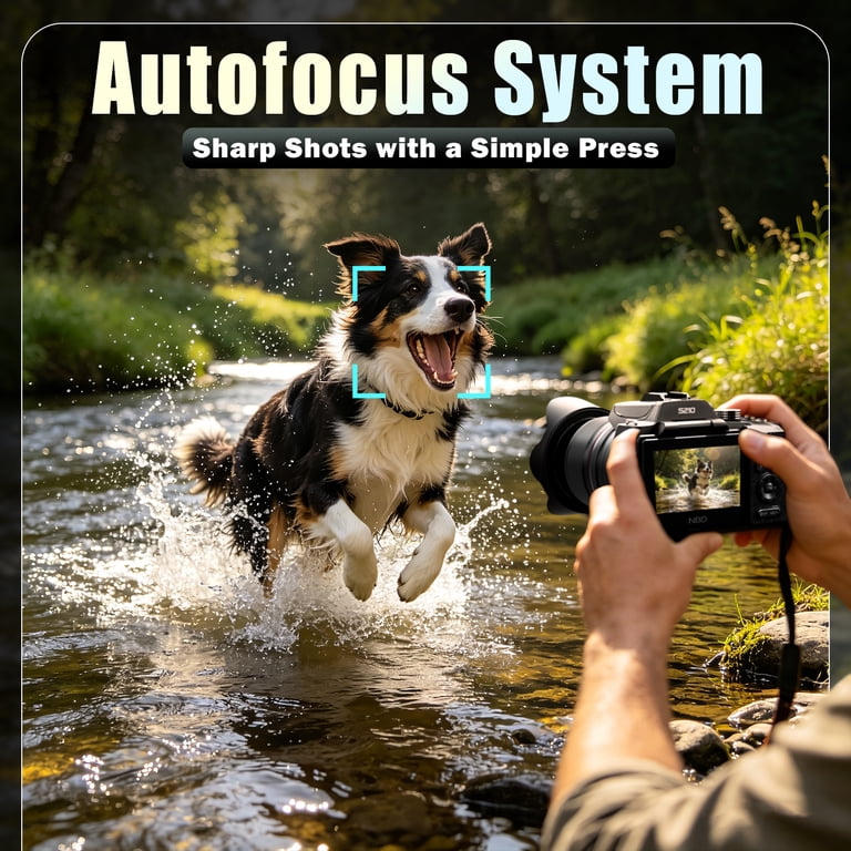 NBD, Digital Camera, 64MP 8K Vlogging, 16X Optical Zoom - Walmart.com