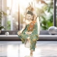 thumbnail image 1 of Accent Collection Small Buddha Statue 12" Desktop Tabletop Decor Housewarming Gift, 1 of 6