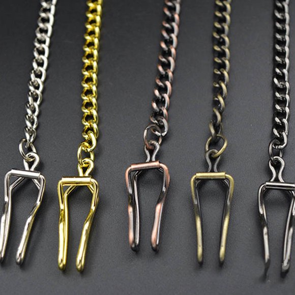 NUOLUX 5Ud De Aleación Para De Bolsillo Estilo Vintage Con Clip Resistente