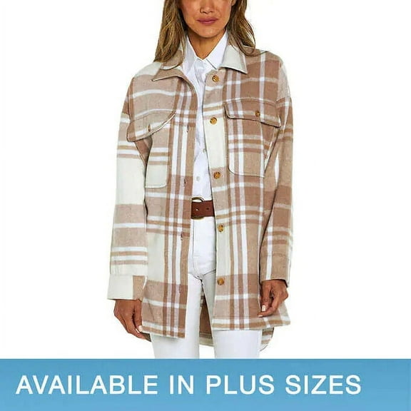 Banana Republic Ladies' Shirt Jacket 1627301Color Tan Size M