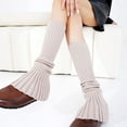 thumbnail image 4 of CAILDANL Women's Cable Knit Thigh High Boot Socks Extra Long Winter Stockings Leg Warmers, 4 of 6