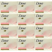 Dove Beauty Bar Pink Soap 4.75 Oz / 135 Gr (Pack of 12 Bars)