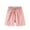 Pink, variant on EnJoCho Toddler Boy Summer Casual Clothes Kids Boys Girls Short Plain Color Fan Sports Pants Lace Up Beach Summer Baby Harem Shorts Clearance 4-5 Years