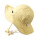 thumbnail image 1 of Sombrero de algodón tipo cubo para niños, sombrero de verano para niños con protección solar UPF50, ala ancha, color beige, 1 of 5