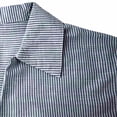 thumbnail image 3 of Ohufall Summer Tops for Men Trendy Short Sleeve Stripes T-shirts Loose Pullover Casual Tees, 3 of 6