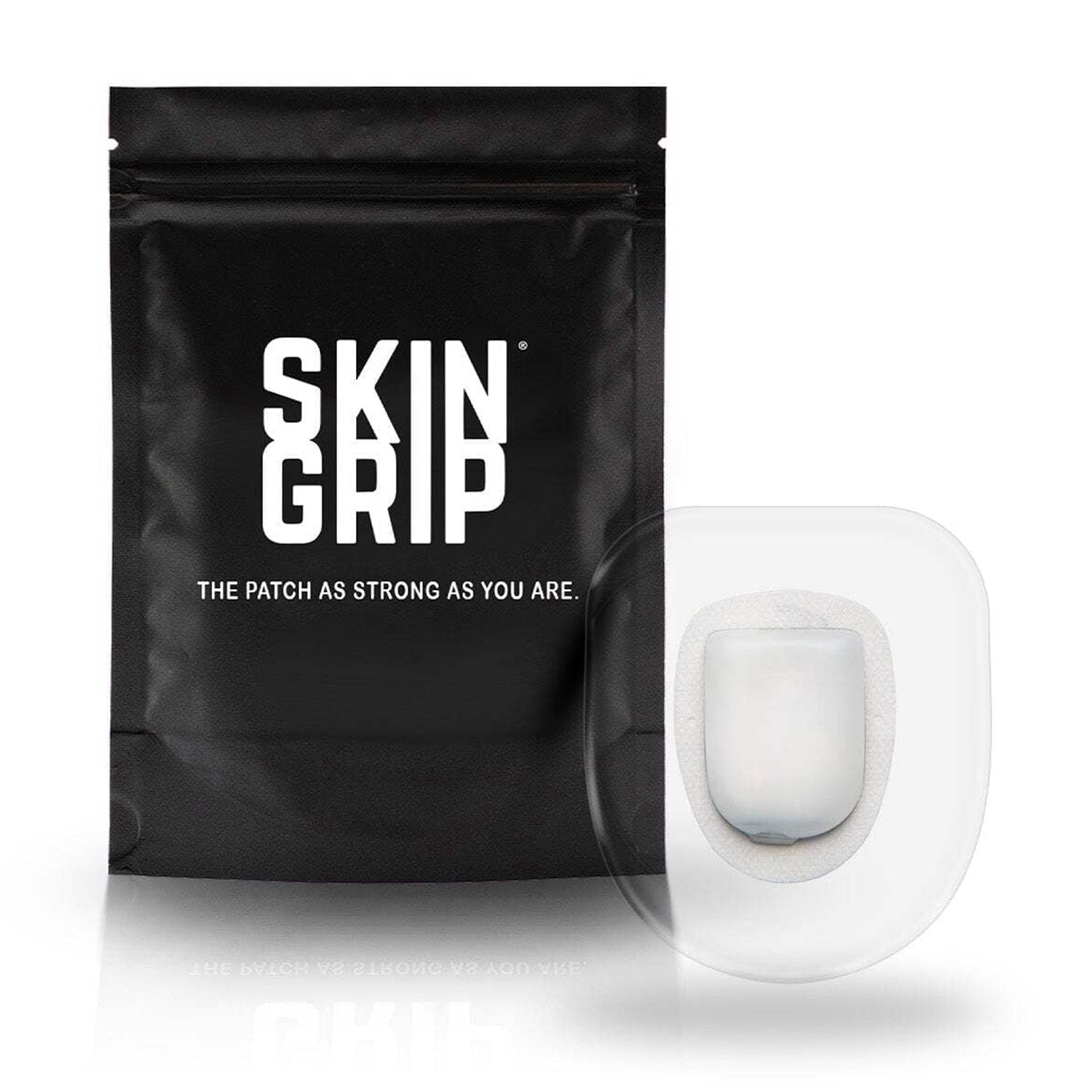 Skin Grip Omnipod Adhesive Patches, Clear, Pre-Cut, 20 Count