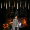 thumbnail image 2 of Leejec 6.1" Floating Candles with Magic Wand Remote, 12pcs Hanging Candles, Halloween Decorations, Battery Operated LED Window Candles, Flickering Warm Light, Theme Party Décor, Christmas Gift(Ivory), 2 of 7