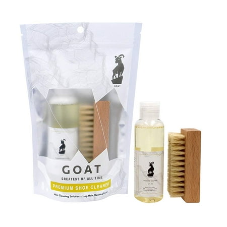 Premium Goat - GOAT Premium Shoe Cleaner Kit Brush & Solution - Leather, Suede, Canvas, Sneaker