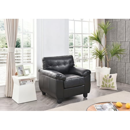 sleek and comfortable black accent product
