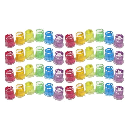 48 Mini Glitter Slime Jars - Sensory, Stress, Fidget Party Favor Squeeze Fidget Toy