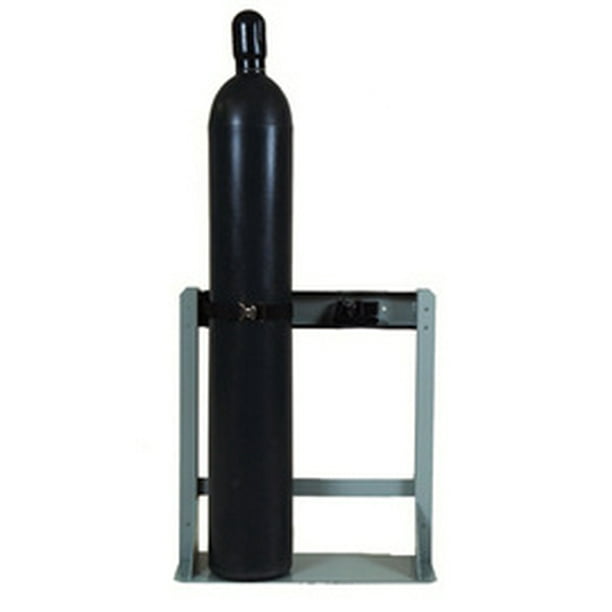 Airgas Two Cylinder Steel Wall/Floor Stand For Cylinders Up To 12" In