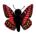 thumbnail image 2 of Butterfly Plush, 8.3 in Realistic Stuffed Butterfly, Soft Cuddly Insect Plushie for Kids Girls Room Decor and Birthday Gift - Red, 2 of 6